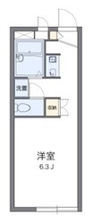 レオパレス611の物件間取画像